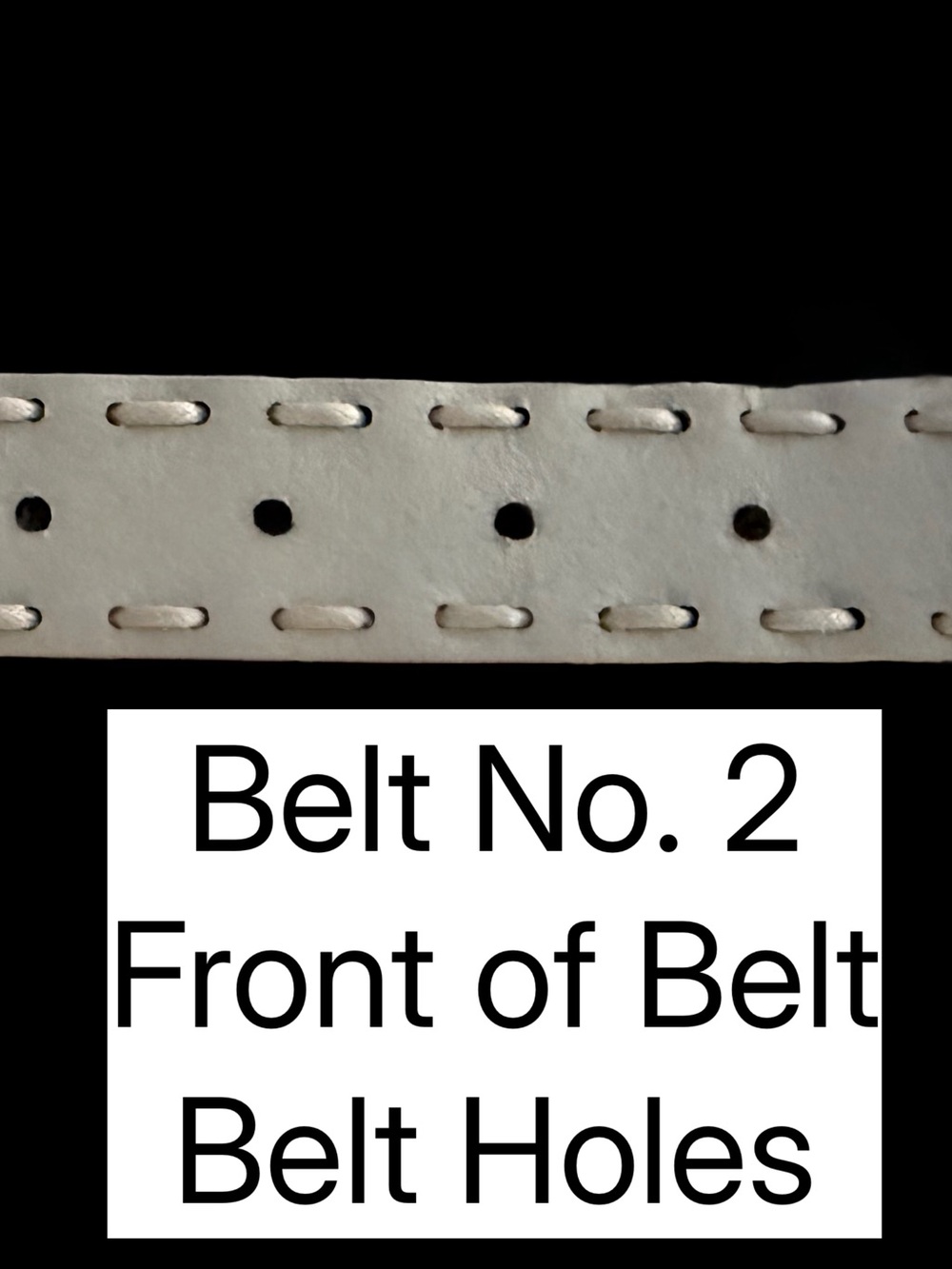 Lot of 2 Belts Genuine Leather Belts - Medium - Picture 13 of 14